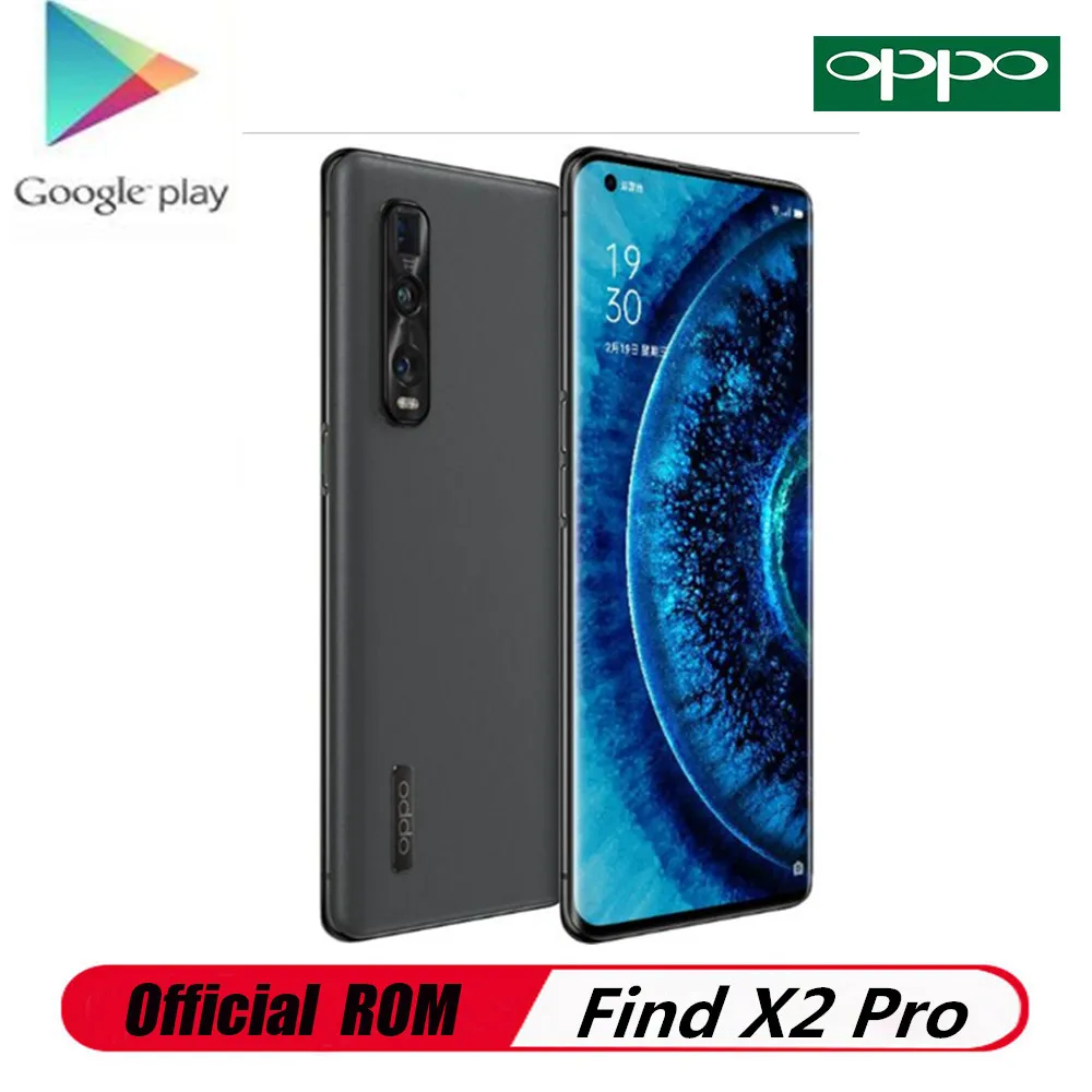Stock Oppo Find X2 Pro 5G Telephone Mobile 6.7" 120HZ 3K Full Screen 48.0MP+48.0MP+32.0MP+13.0MP 65W Super Charger OTG Phone | Мобильные