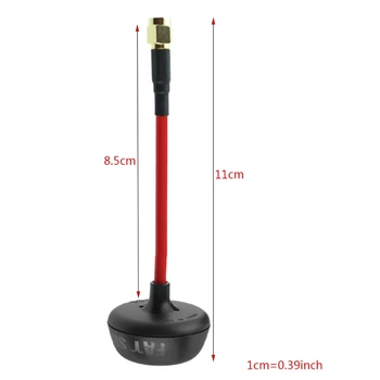 

5.8 GHz Cicular Polarized Antenna SMA Male RP-SMA Female Aerial for FPV TX RX L4MD