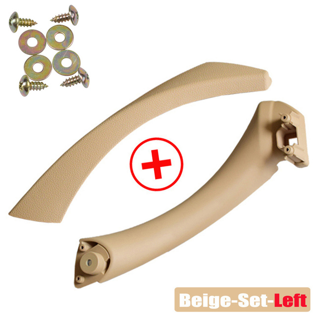 Interior Asseccories Carbon Fiber Door Pull Handle With Cover For BMW 3 Series E90 E91 E92 316 318 320 325 328i 2004-2015