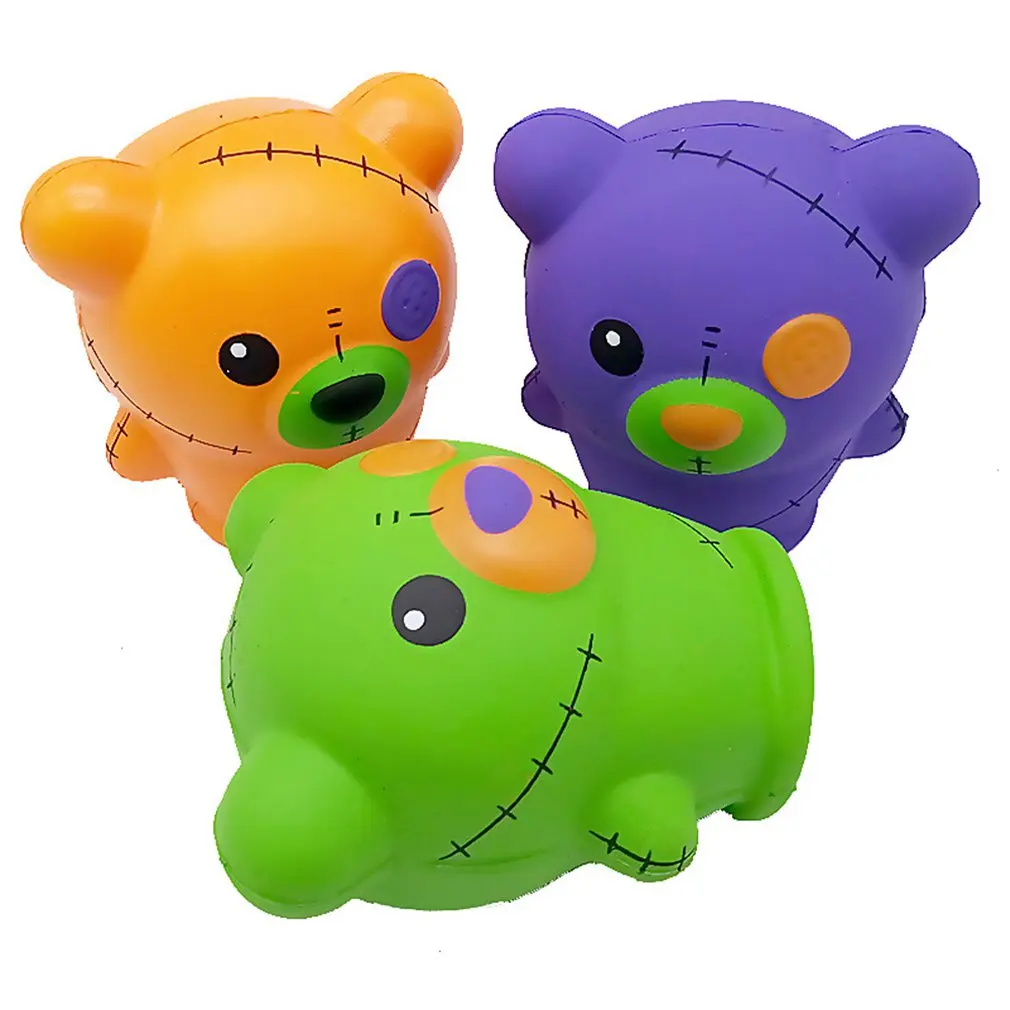 Медленный отскок игрушка Хэллоуин медленный отскок Одноглазый медведь ПУ имитация игрушка, которая сжимает медленно и медленно подборы