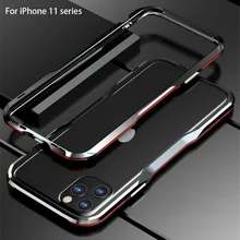 Для iPhone 11 чехол с металлической рамкой двойной цветной алюминиевый бампер Защитная крышка для iPhone 11 Pro Max телефон iPhone 11 Pro Чехол
