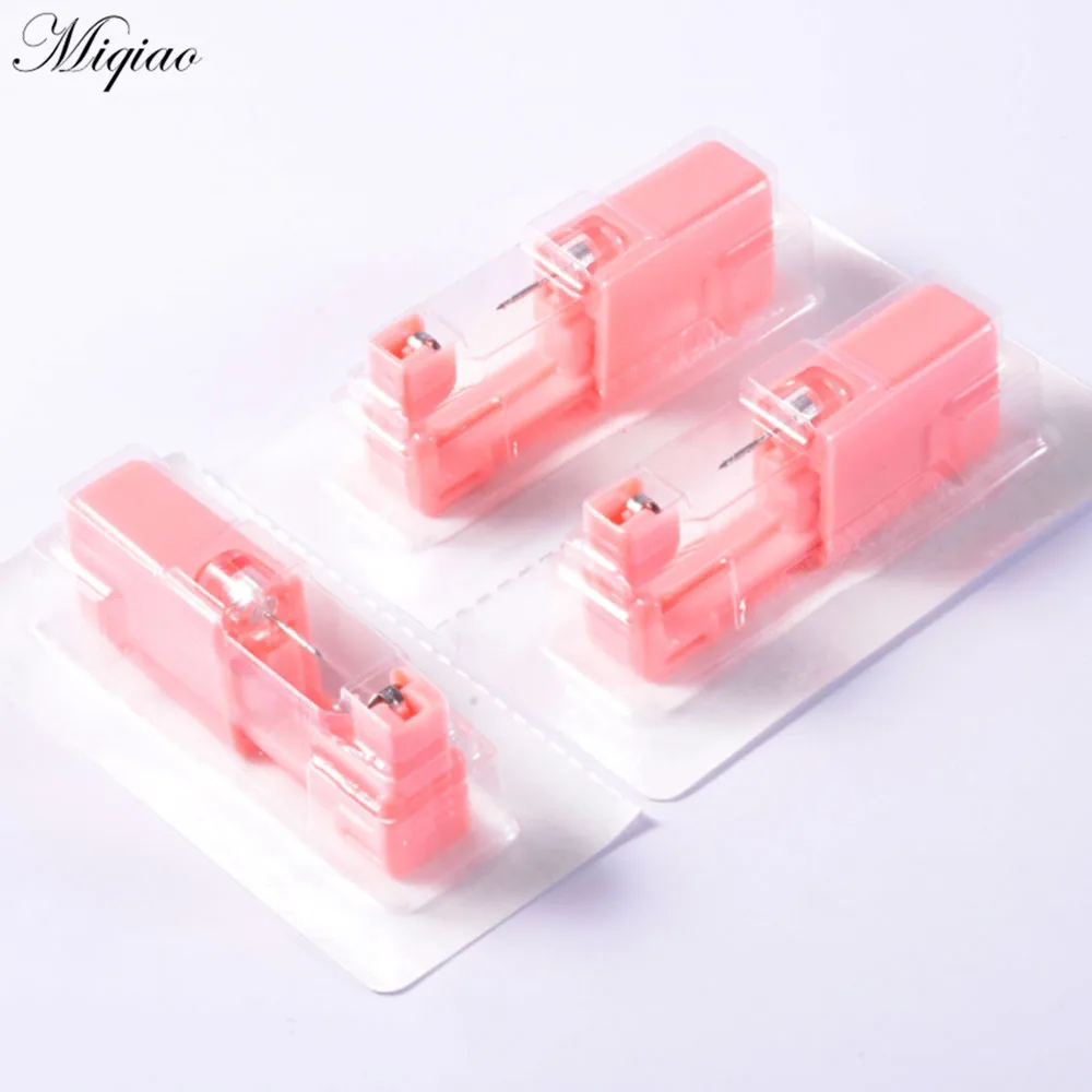 Miqiao New Product Disposable Aseptic Piercing Gun Ear Piercing Suit Body Exquisite Piercing Earrings