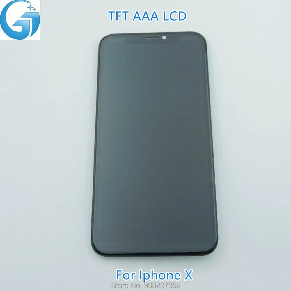 

Grade Replacement AAA TFT LCD For iPhone X Display Touch Screen With Digitizer Assembly Parts