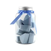 12 шт. косметический спонж для нанесения основы под макияж порошок тональный крем Контурные Румяна для лица Макияж Блендер мягкий влажный сухой набор инструментов