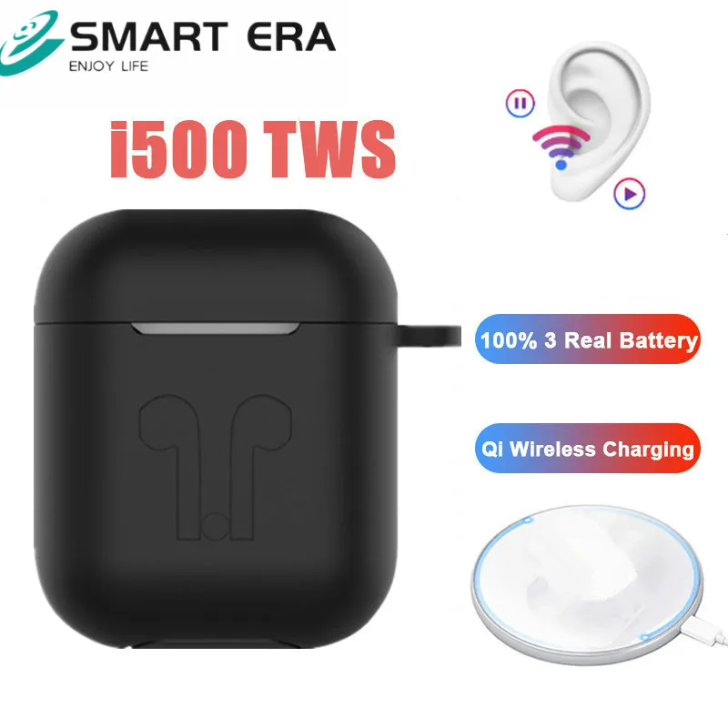 Bluetooth наушники Smart Era I500 TWS 2 Gen оригинальные реплики A1: 1 беспроводные QI 5D Super Bass Pk I20