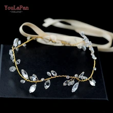 YouLaPan SH108 золотой пояс со стразами для невесты Западный горный хрусталь ремни стиль пояс невесты ручной работы пояс невесты для вечерние