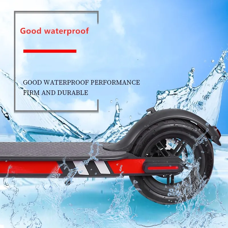 Scooter Sticker Reflective PVC Decal Waterproof Night Riding Warning Strip For Xiaomi Mijia M365