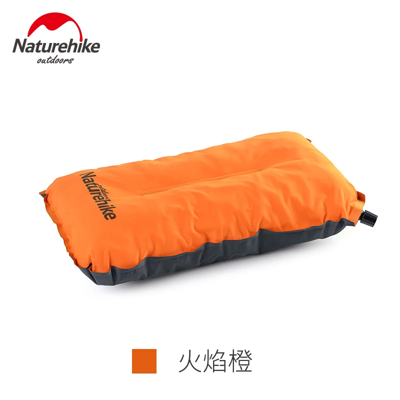 NatureHike Автоматическая надувная воздушная подушка с эффектом памяти, портативная Сверхлегкая подушка для отдыха на природе, путешествий, для сна - Цвет: orange
