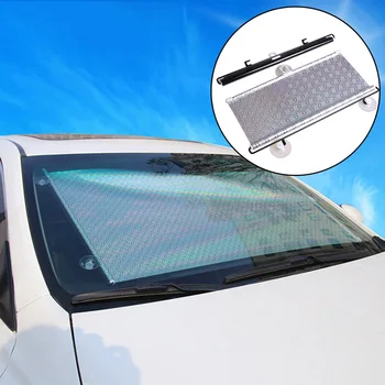 

Block Sun Shade Curtain Silver Car Sun Shade Curtain Anti-UV High Quality