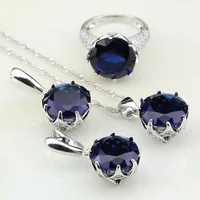 Round-Blue-Cubic-Zirconia-White-Zircon-Sterling-Silver-925-Bridal-Wedding-Jewelry-Sets-Earrings-Pendant-Necklace.jpg_200x200