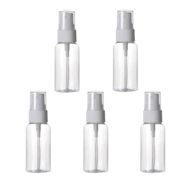 

25Pcs Transparent Empty Spray Bottles 50Ml Plastic Mini Refillable Container