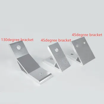 

45 degrees inscribed corner bracket angle connector EU standard 30/40/45/60/80 series Aluminum Profile parts
