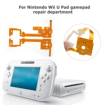 

Enduring Durable Parts Components L R Left Right Button Conductive Film Flex Cable for Wii U GamePad Controller