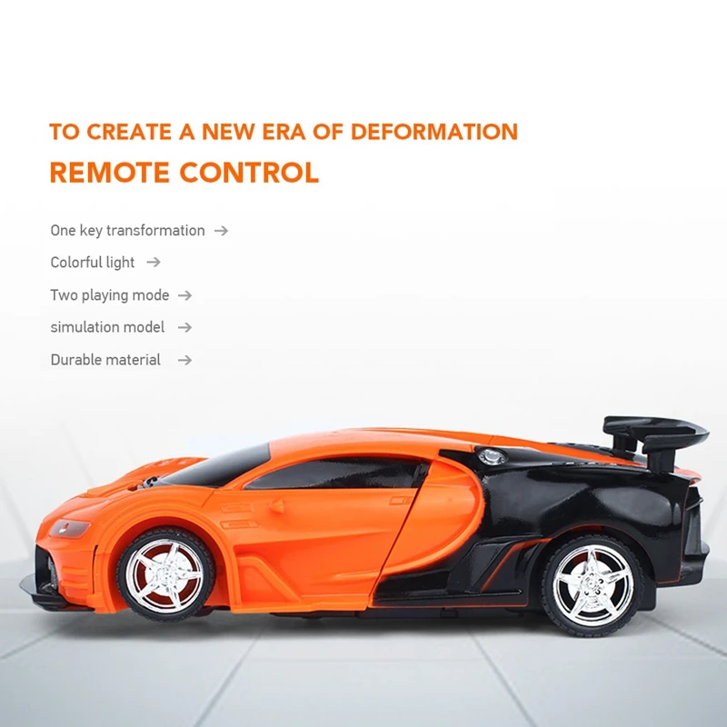 2 в 1 RC автомобиль спортивный трансформации модели роботов дистанционного