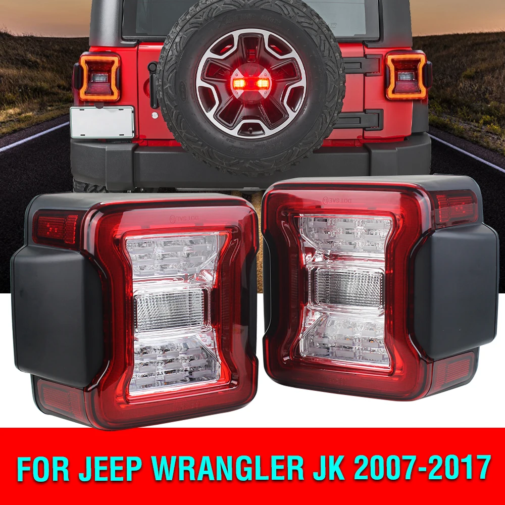 USA EU Version LED Rear Brake Turn Signal tail light For Jeep Wrangler JK 2007 2008 2009 2010 2011 2012 2013 2014 2015 2016 2017 |