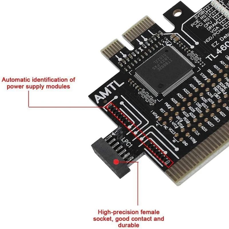 Многофункциональный ПК PCI E Mini LPC материнская плата TL 460S диагностический тестовый