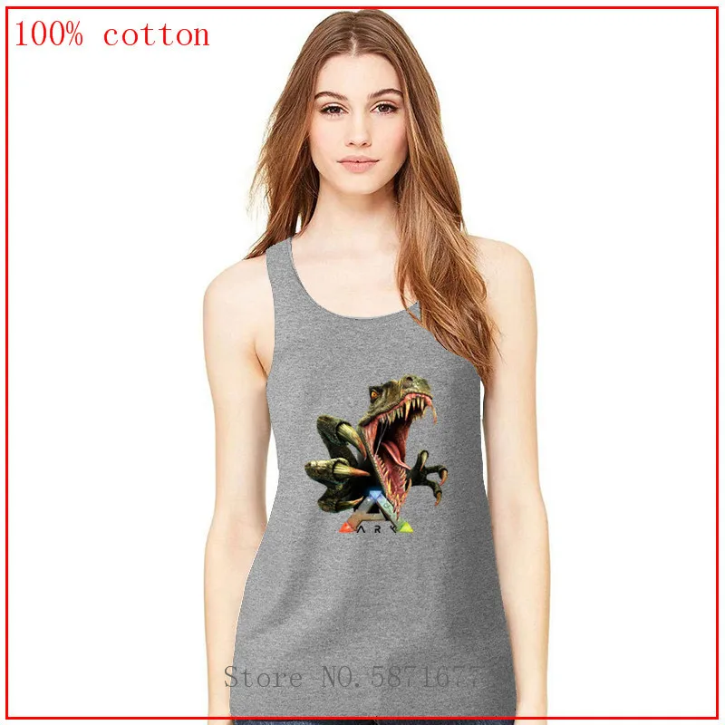 2020 Новая мода Ark Survival Evolved tank top shirts женский жилет размера плюс одежда для женщин