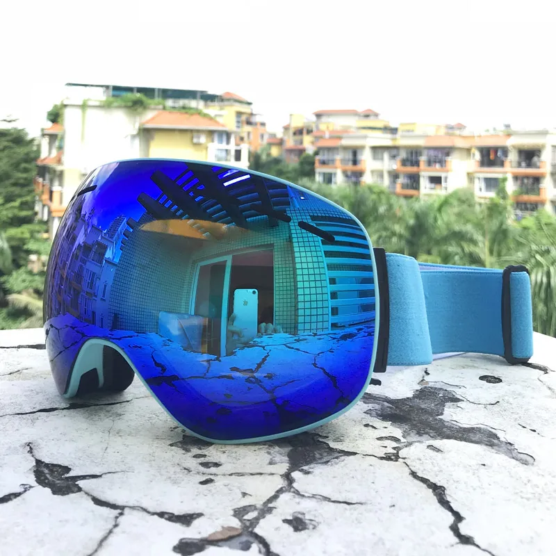 Magnetic Ski Goggles with Quick-change Lens 100% UV400 Protection Anti-fog Snowboard Goggles for Men & Women Skiing Glasses Set Magnetic Ski Goggles with Quick-change Lens 100% UV400 Protection Anti-fog Snowboard Goggles for Men & Women Skiing Glasses Set