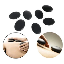 Много горячей спа рок базальт камень камни массаж камень из натуральной лавы