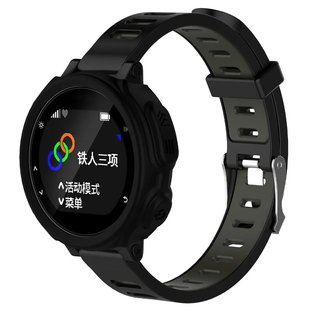 Для Garmin Forerunner 235 735XT спортивные часы замена Смарт-защитный чехол силиконовый защитный чехол