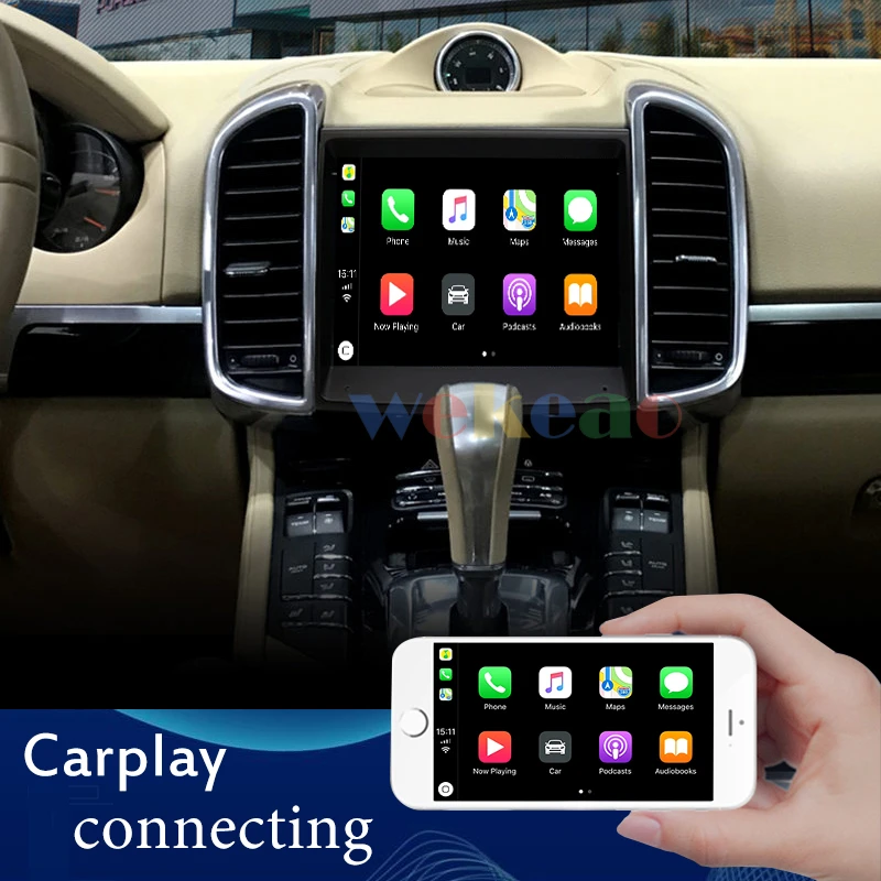 Wekeao 8 4 &quotсенсорный экран 2 Din Android 9 0 автомобильное радио с GPS для Porsche машина Panamera Dvd