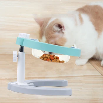 

Non-slip Adjustable Pet Cat Kitten Lifting Bowl Stand Pet Food And Water Bowls For Cats Dogs Feeders Cat Bowl Pet