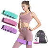 3 pcs fabric resistance bands booty band set gym equipment workout elastic rubber band for yoga sports fitness hip training 1