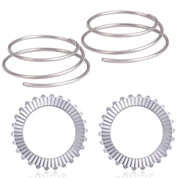 

60T Star Ratchet Kit 2 Star Ratchets 2 Springs Fit HUB Gear/wheel Service Repair Durable Mountain Bike Hub Parts