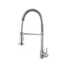 Медный весенний кухонный кран горячей и холодной Многофункциональный смесительный клапан Потяните блюдо раковина кран для ванной комнаты