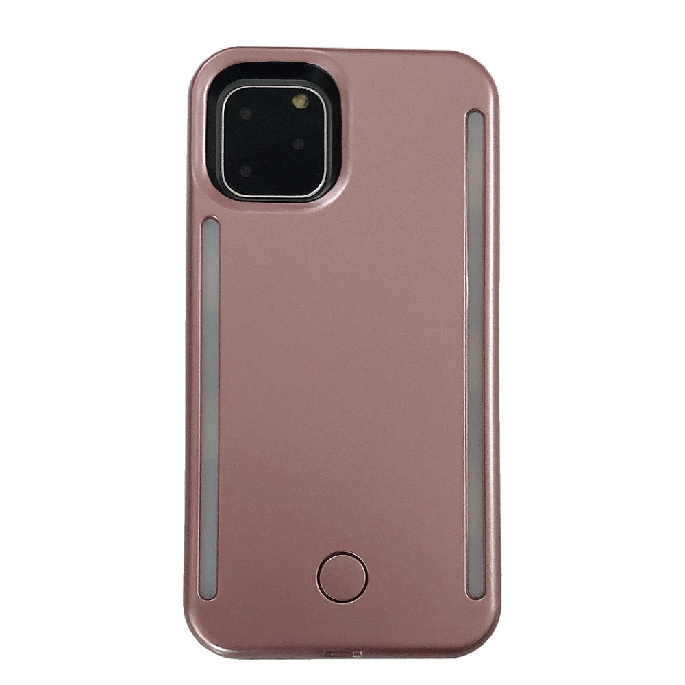 New Selfie Light For iPhone 11 Pro Max Case For iPhone 11 XS MAX XR with Lights Flash Luxury For iPhone 11 pro 7 8 Plus X Cover