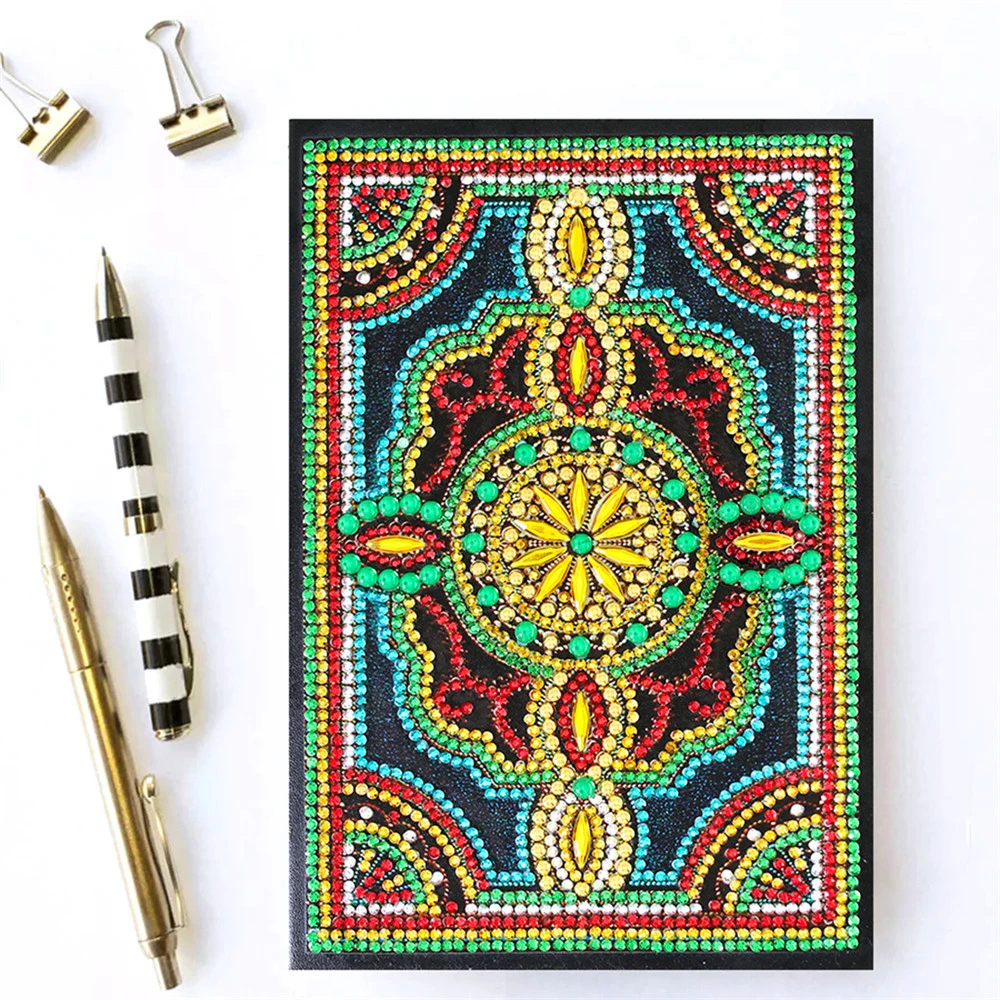 Алмазная вышивка huacan художественные наборы Дневник Книга алмаз особенной формы мозаика блокнот A5 абстрактная картина из страз