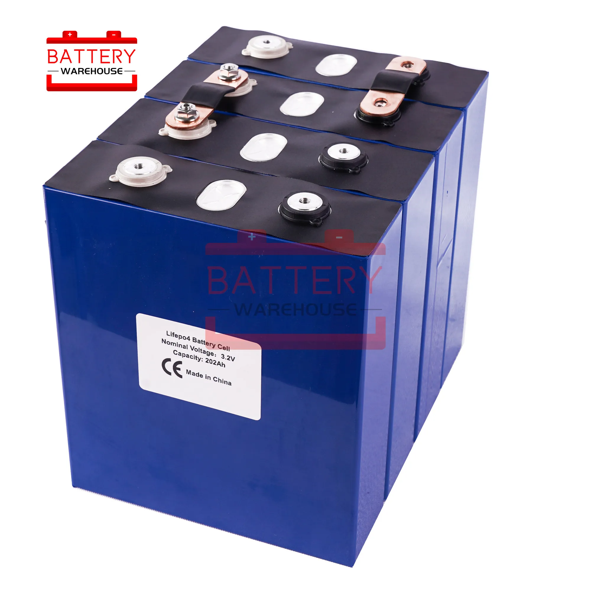 4 шт. CATL LIFEPO4 3.2v200AH новые LiFePO4 аккумуляторные батареи 3.2V202ah для 12V200AH для RV SOLAR EV морской ЕС США TAX FREE