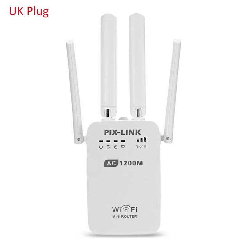 wifi booster and signal amplifier 5G WiFi Repeater Wireless Wifi Extender 1200Mbps Wi-Fi Signal Amplifier 2.4GHz &5.0GHz Wireless Network Router Internet Booster wifi signal booster 5ghz Wireless Routers