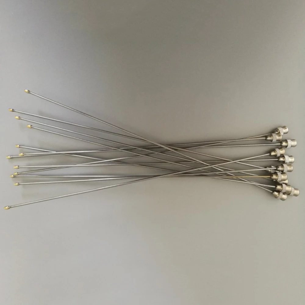 

20PCS canine artificial insemination sperm deposition stainless steel needle copper tip device tools pet clinic poodle dog sheep