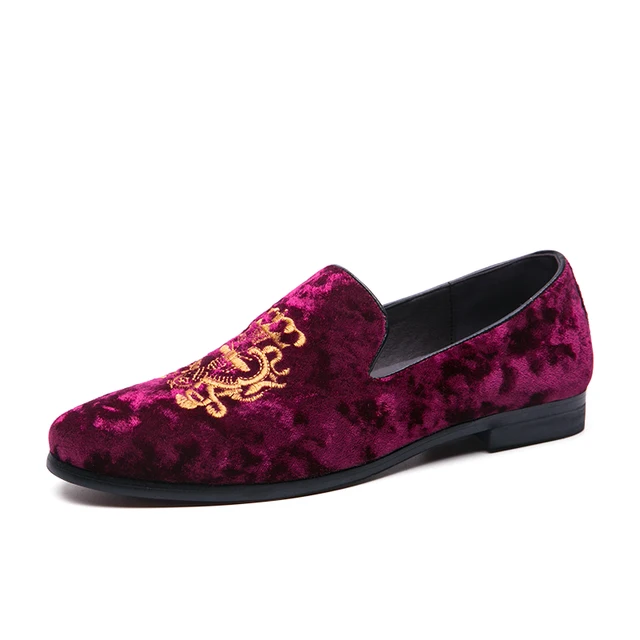 Men's Suede Soft Penny Loafers 
