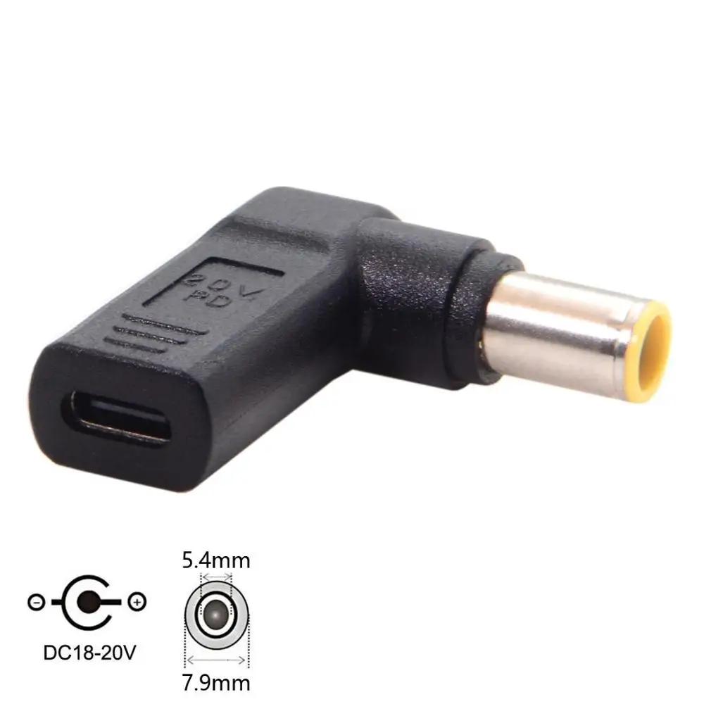 

Эмулятор эмулятора PD с углом 90 градусов, USB 3,1 Type C и питанием от сети 20 В постоянного тока, 7,9*5,4 мм