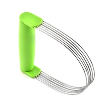 Fast Tools Dough Small Butter Kitchen Pastry Baking Stainless Steel Stirrer Pressing Cutter Manual Blender Flour Cream Mixer