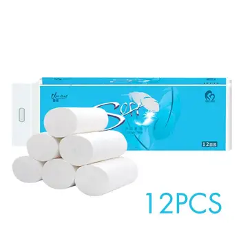 

Toilet Paper Roll Paper Household Soft And Thick practical Water Absorption Flexible portable paper