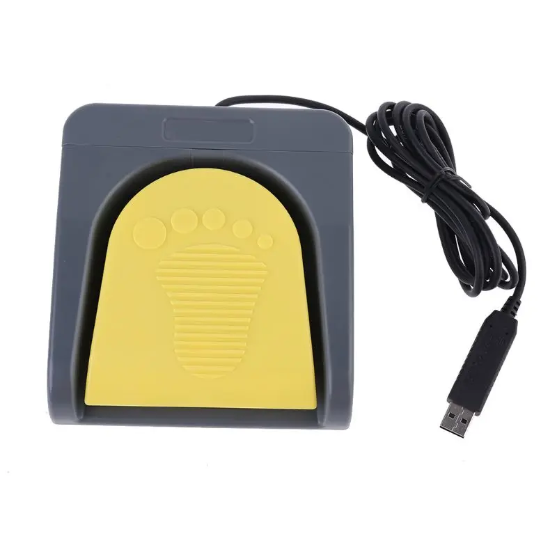 

USB Single Foot Switch Control with One Key Computer Keyboard Action Pedal