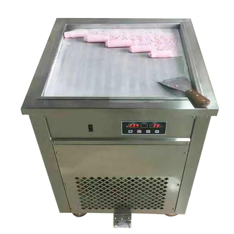 Fast Freezing Single Roller Ice Cream 