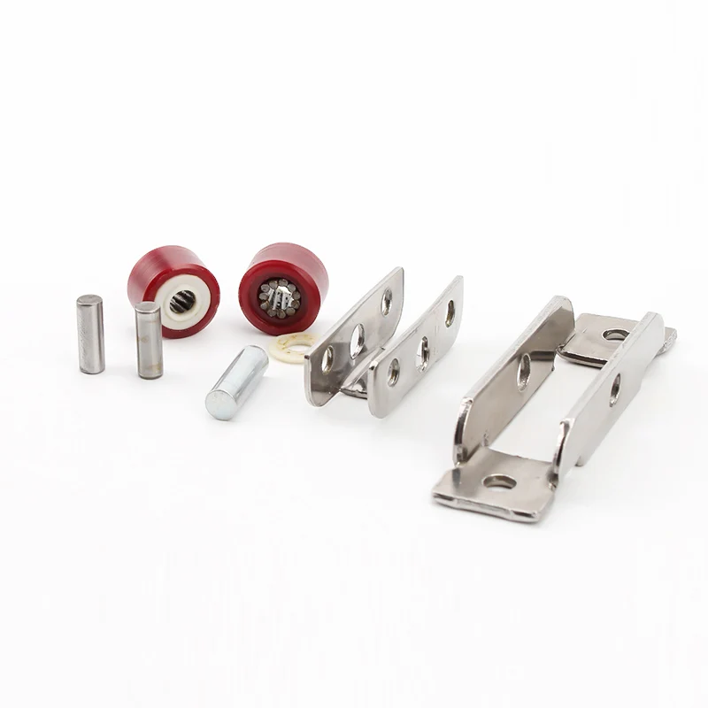 Sliding Door Roller Sliding Door Pulley 4Pcs 77/88Type Flat/Concave Double Wheel Plastic steel Slide Doors Window pulley U-type ultra-silence Wheel