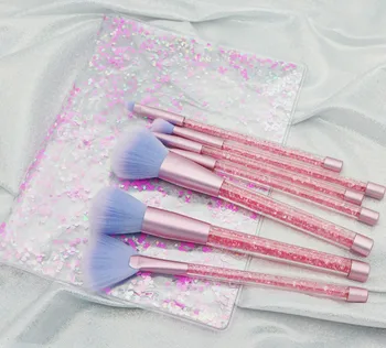 

Blending Makeup Brushes Set Professional Glitter Diamond Crystal Foundation Blush Face Powder Eye Shadow Brush pincel maquiagem