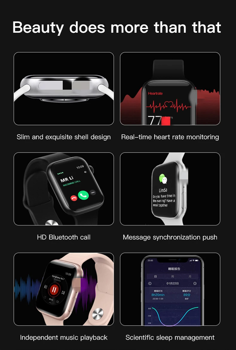 chamada Bluetooth 44 milímetros reloj Relógios PK