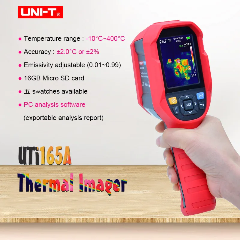 Инфракрасный Тепловизор UTi165A высокоточная тепловизор камера Напольное