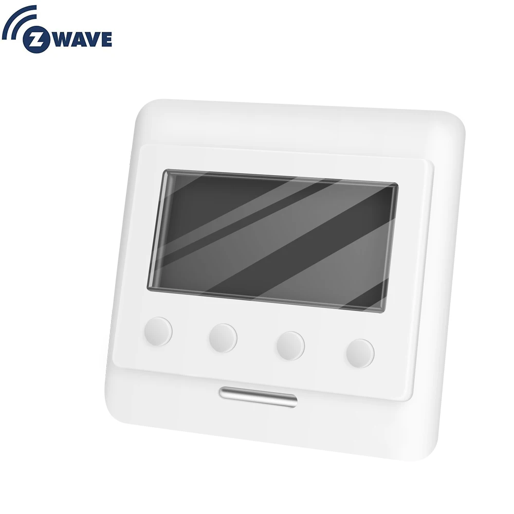 

Z Wave Plus Thermostat Floor Heating Control Wireless Electric Heating System Smart Home Automation