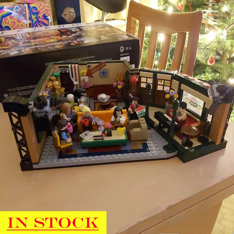 

21319 In Stock Friends Central Perk and Big Bang Theory Ideas Model Building Blocks Bricks Toys