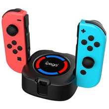 Ipega 4 в 1 Зарядное устройство Док-станция Стенд со светодиодным индикатором для nintendo переключатель Joycon геймпад 5 В/1A