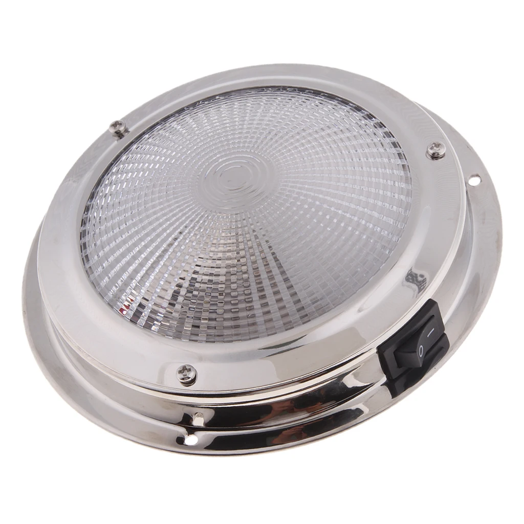 LED RV Panel Light Surface Mount, Interior Light with On Off Switch for RV /Motorhome/ Camper/ Caravan/ Marine, 12V DC