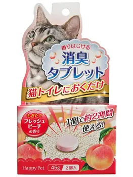 

PREMIUM PET JAPAN Shredder odors Premium Pet Japan cat litter with the scent of peach