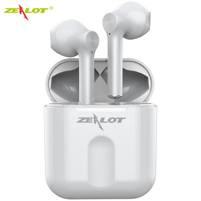 

2020 New Zealot T2 Tws Wireless Bluetooth Earphone Sport Headset With Microphones Portable Mini In-Ear Earbuds